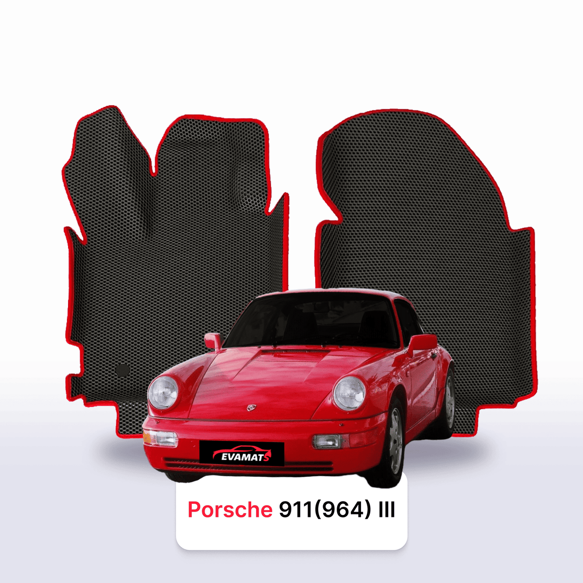Tappetini 3D EVA per Porsche 911(964) 3 gen 1988-1994 anni COUPÉ