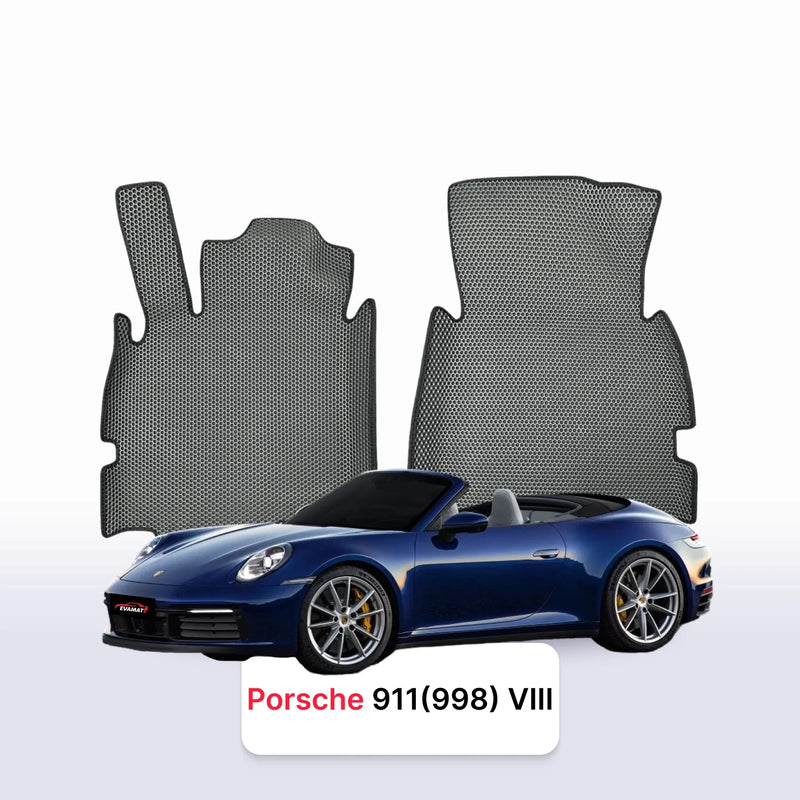 Tappetini 3D EVA per Porsche 911(992) 8 gen 2018-2028 anni CABRIO