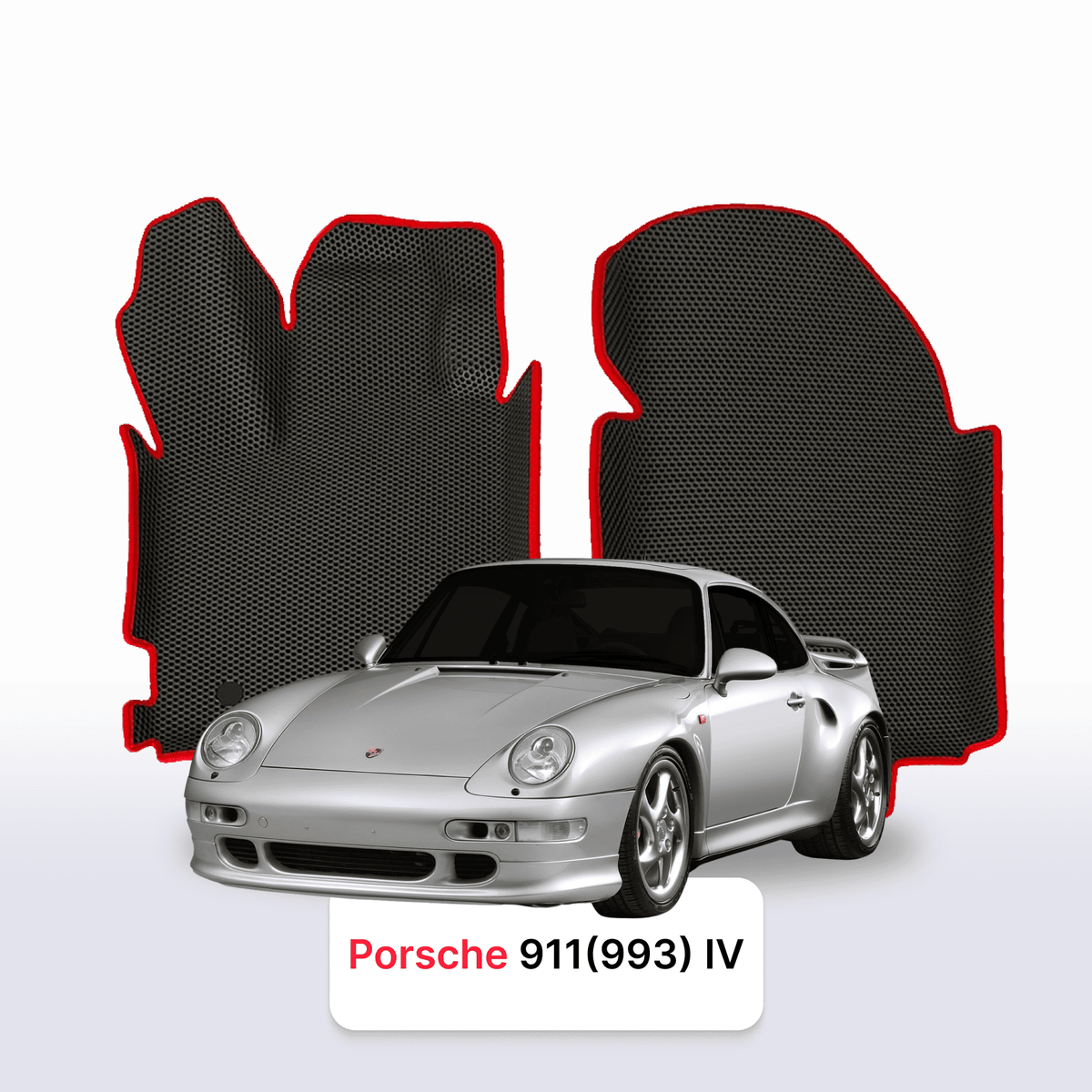 Tappetini 3D EVA per Porsche 911(993) 4 gen 1993-1998 anni COUPÉ