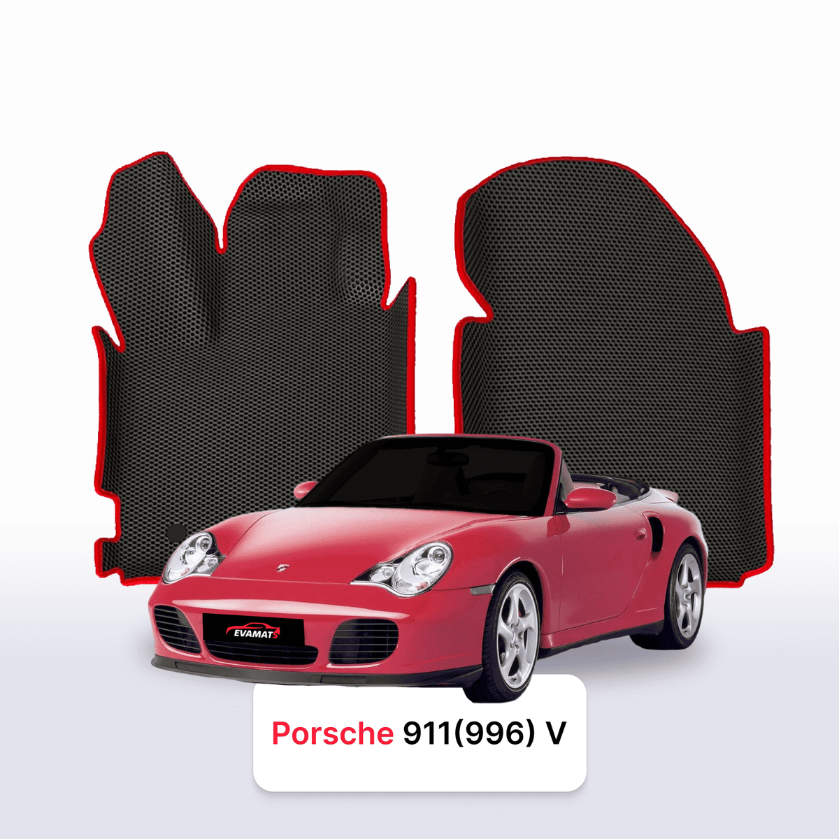 Tappetini 3D EVA per Porsche 911(996) 5 gen 1997-2006 anni CABRIO