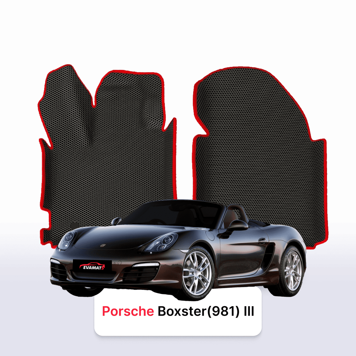 Tappetini 3D EVA per Porsche Boxster(981) 3 gen 2012-2016 anni ROADSTER