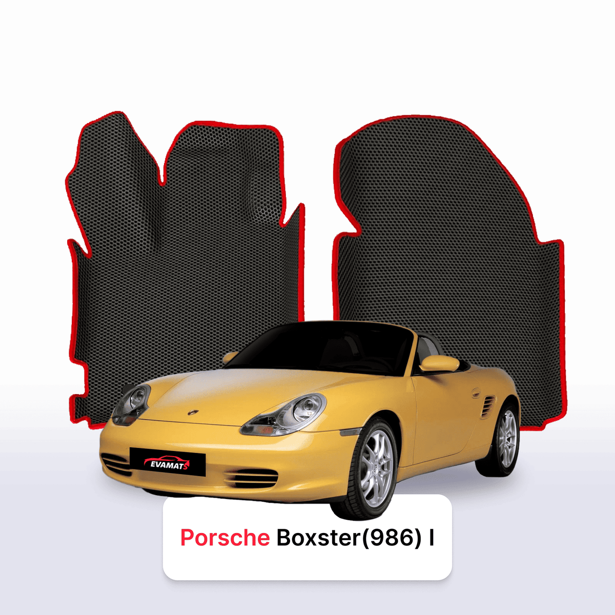 Tappetini 3D EVA per Porsche Boxster(986) 1 gen 1996-2004 anni ROADSTER