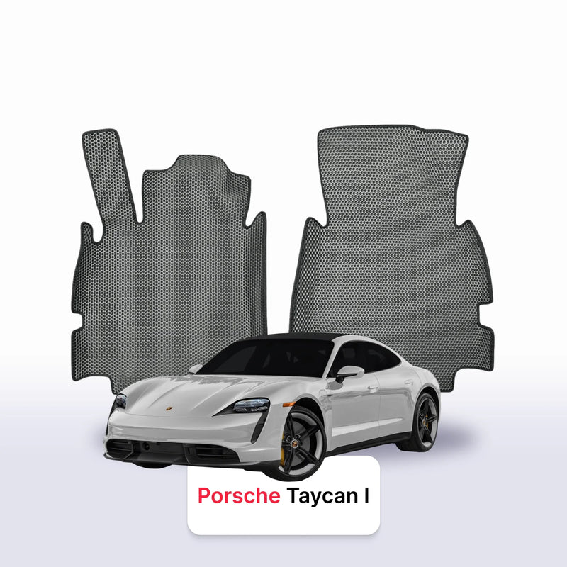 Tappetini 3D EVA per Porsche Taycan(4S) 1 gen 2019-2028 anni BERLINA ELETTRICA