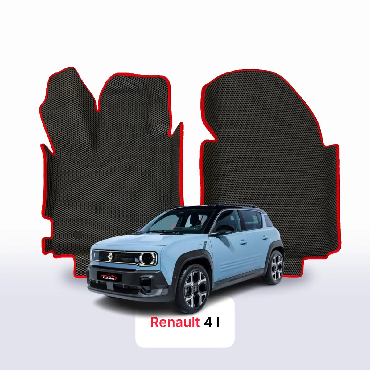 Tappetini 3D EVA per Renault 4 1 gen 2025-2029 anni SUV