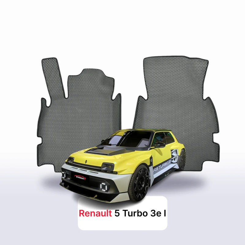 Tappetini 3D EVA per Renault 5 Turbo 3e 1 gen 2024-2028 anni HATCHBACK 3 porte
