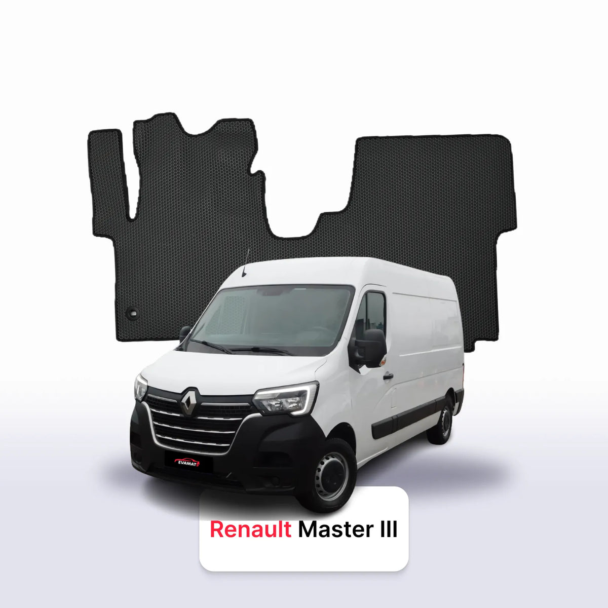 Tappetini 3D EVA per Renault Master restyling 3 gen 2019-2024 anni FURGONE