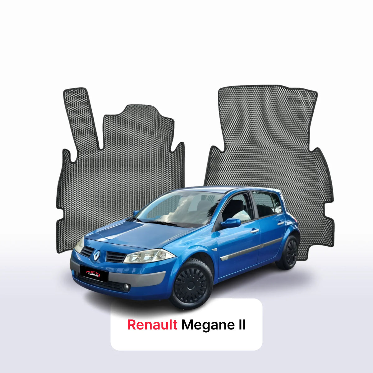 Tappetini 3D EVA per Renault Megane 2 gen 2002-2009 anni HATCHBACK 5 porte