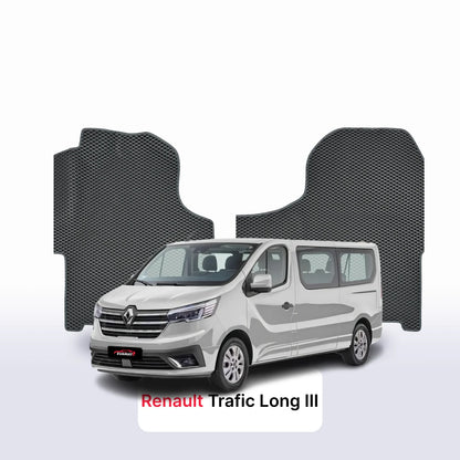 Tappetini 3D EVA per Renault Trafic Long 3 gen 2020-2028 anni MINIBUS
