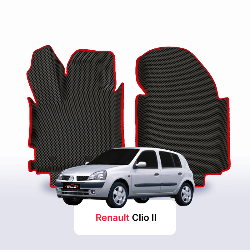Tappetini 3D EVA per Renault Clio 2 gen 2001-2013 anni HATCHBACK 5 porte