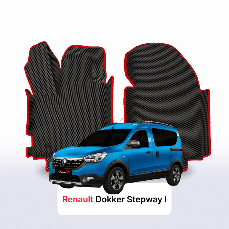 Tappetini 3D EVA per Renault Dokker Stepway 1 gen 2012-2023 anni MONOVOLUME