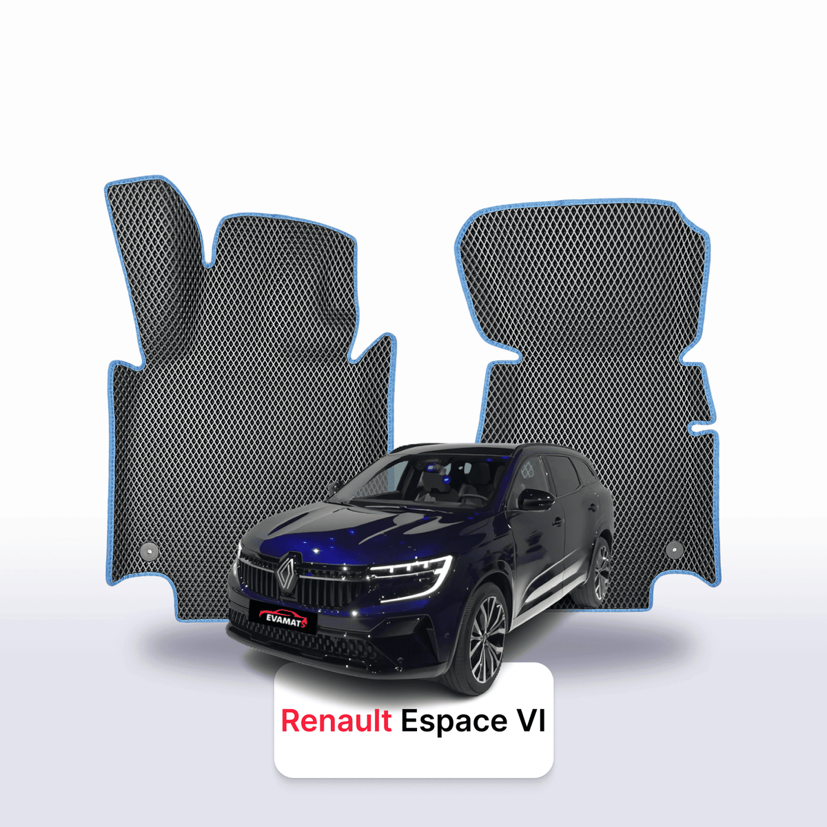 Tappetini 3D EVA per Renault Espace 6 gen 2023-2028 anni SUV