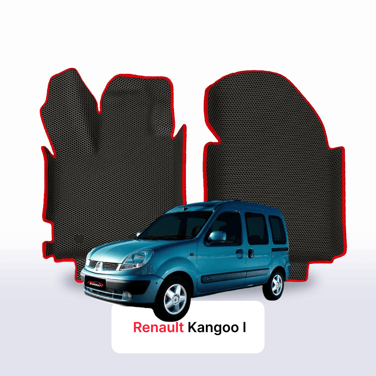 Tappetini 3D EVA per Renault Kangoo 1 gen 1997-2009 anni MONOVOLUME