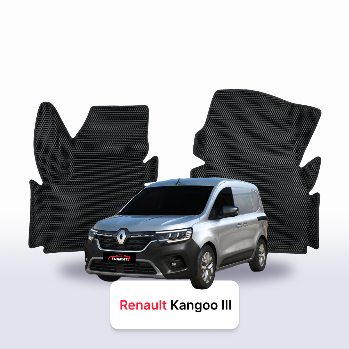 Tappetini 3D EVA per Renault Kangoo 3 gen 2021-2028 anni FURGONE