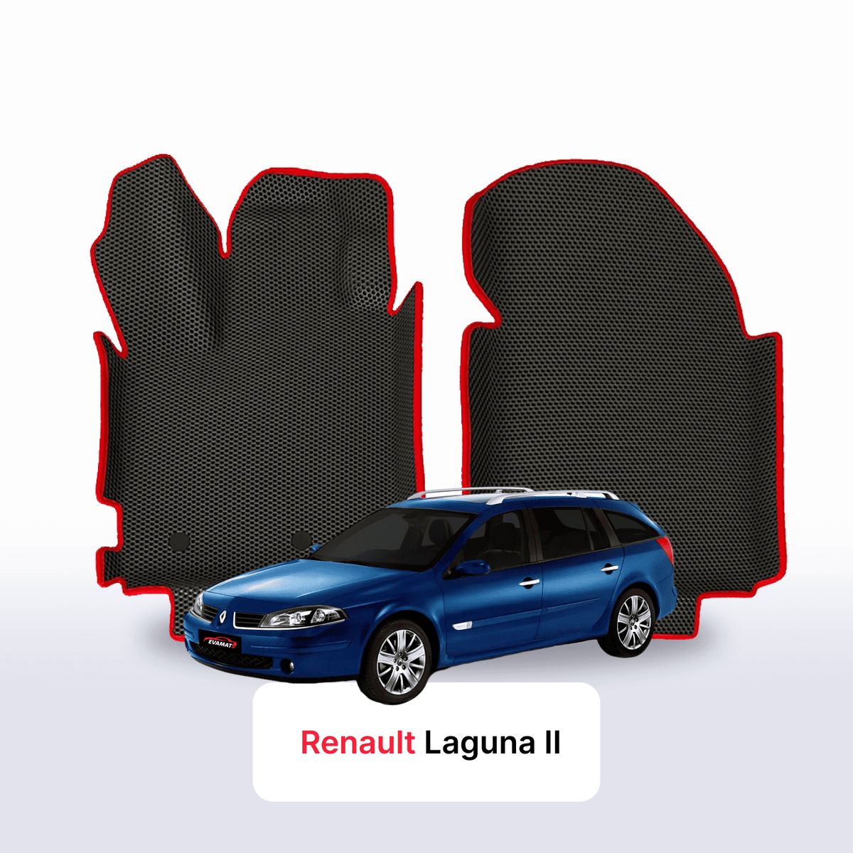 Tappetini 3D EVA per Renault Laguna 2 gen 2001-2008 anni STATION WAGON