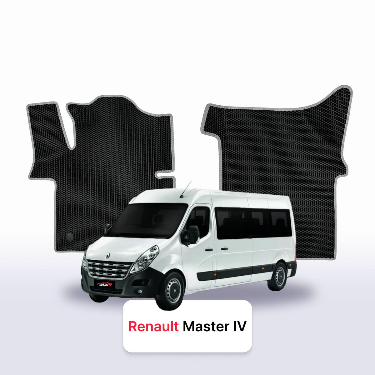 Tappetini 3D EVA per Renault Master 4 gen 2024-2029 anni MINIBUS