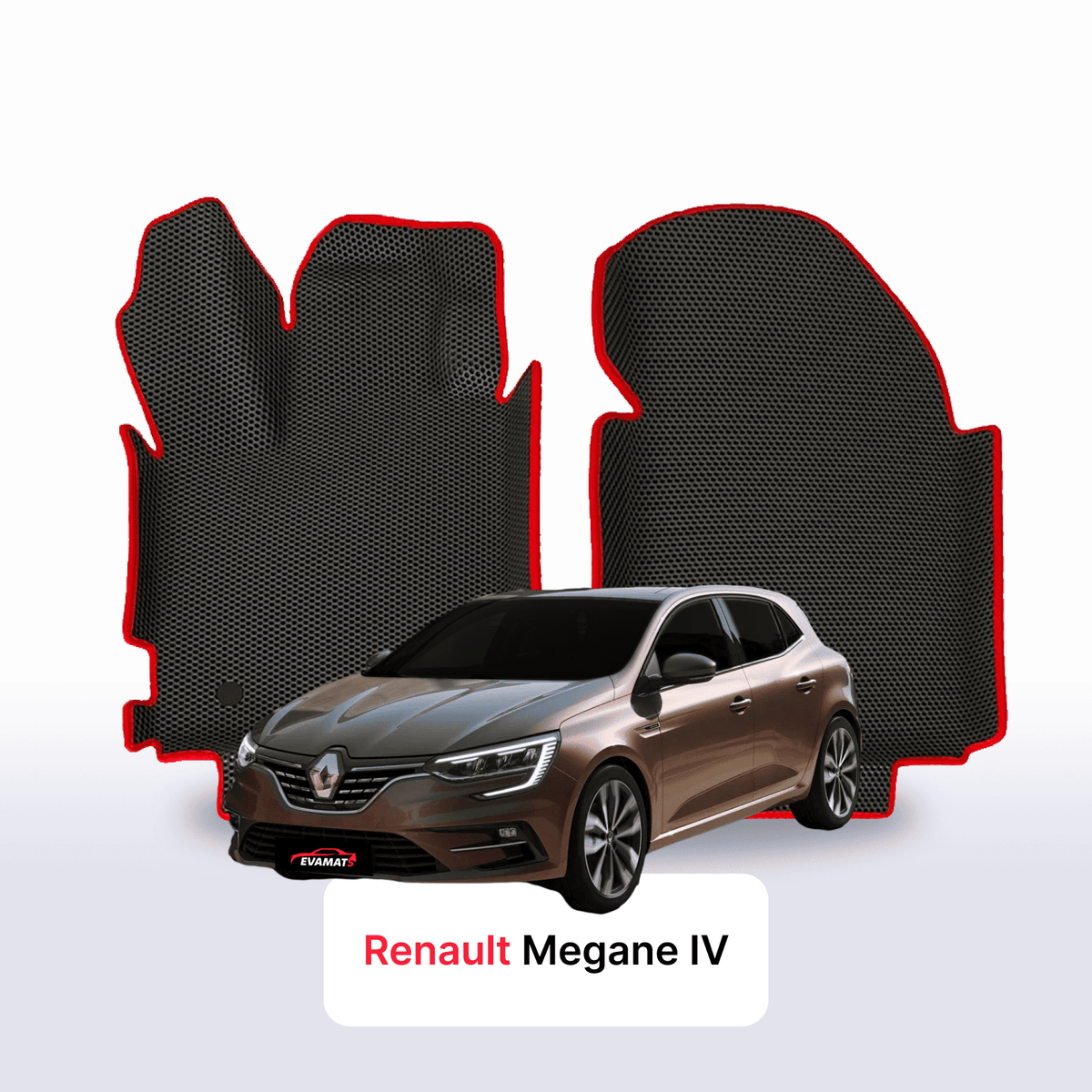 Tappetini 3D EVA per Renault Megane 4 gen 2016-2024 anni HATCHBACK 5 porte
