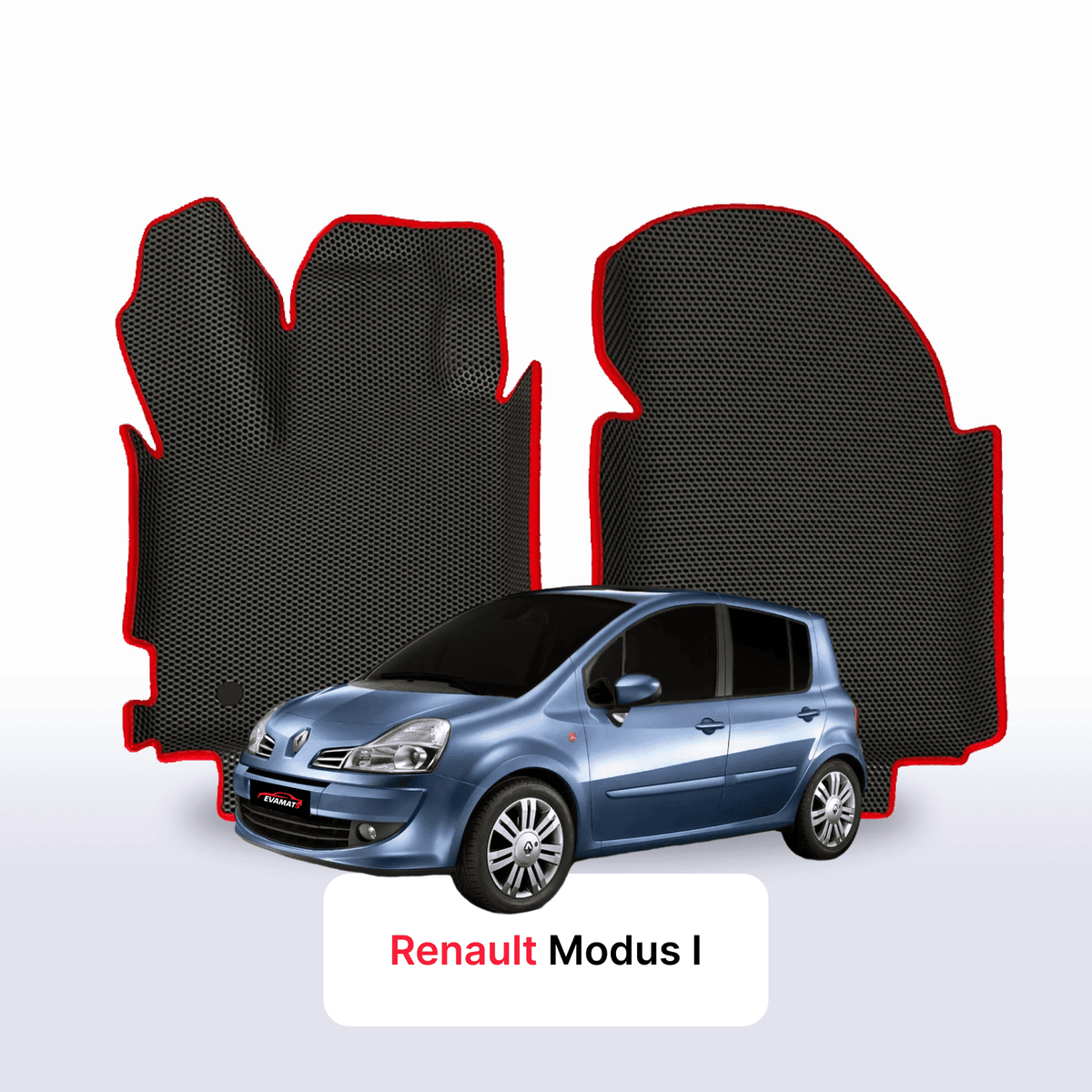 Tappetini 3D EVA per Renault Modus 1 gen 2004-2012 anni MONOVOLUME
