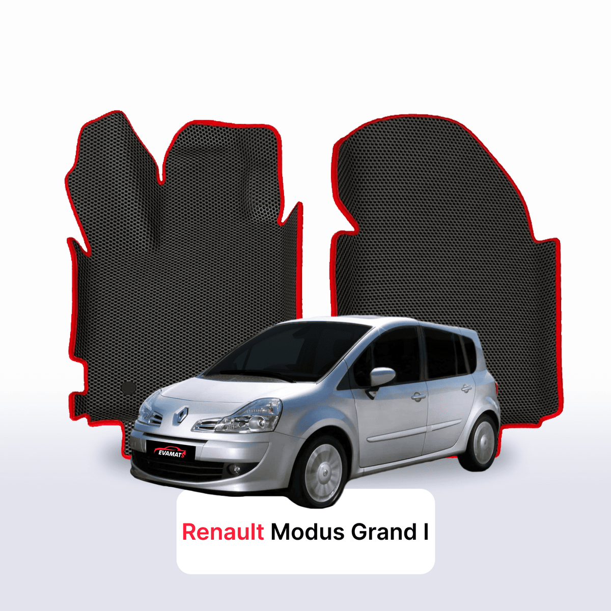 Tappetini 3D EVA per Renault Modus Grand 1 gen 2004-2012 anni MONOVOLUME GRAND