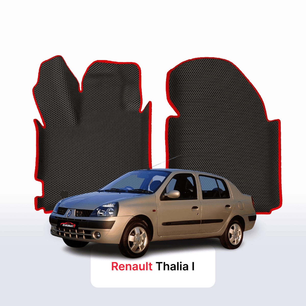 Tappetini 3D EVA per Renault Thalia 1 gen 2002-2010 anni BERLINA