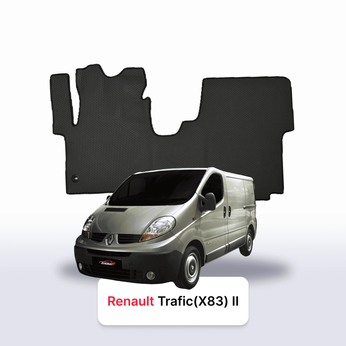 Tappetini 3D EVA per Renault Trafic(X83) 2 gen 2001-2014 anni FURGONE
