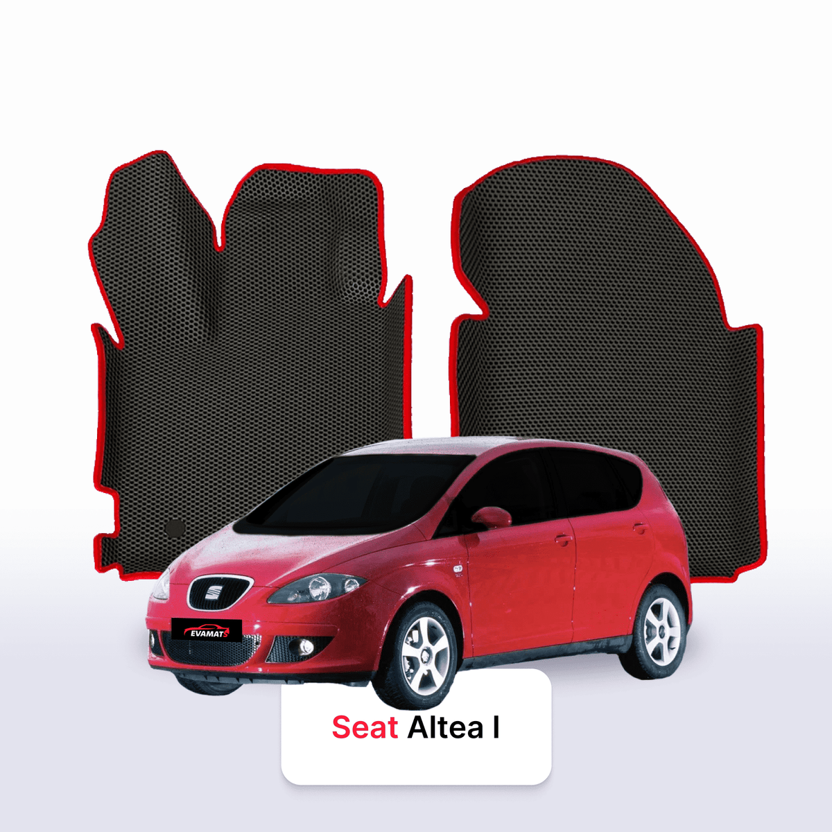 Tappetini 3D EVA per SEAT Altea 1 gen 2004-2015 anni MONOVOLUME