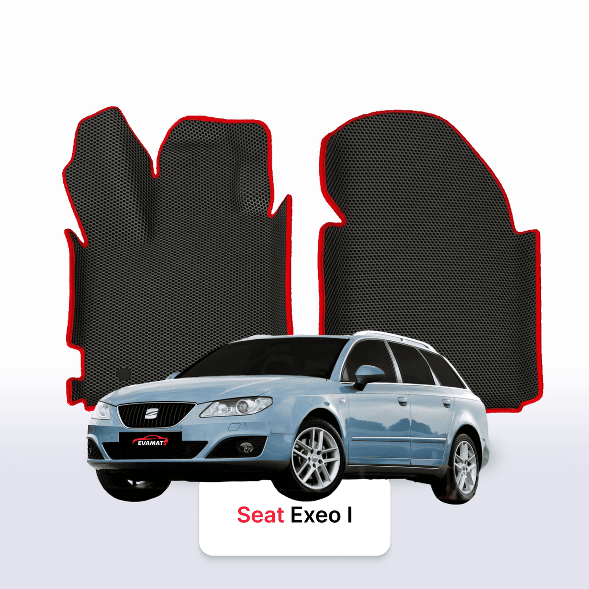 Tappetini 3D EVA per SEAT Exeo 1 gen 2008-2013 anni STATION WAGON