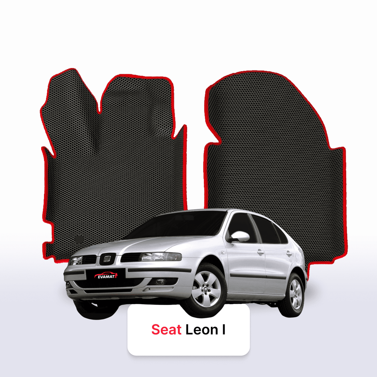 Tappetini 3D EVA per SEAT Leon 1 gen 1999-2006 anni HATCHBACK 5 porte