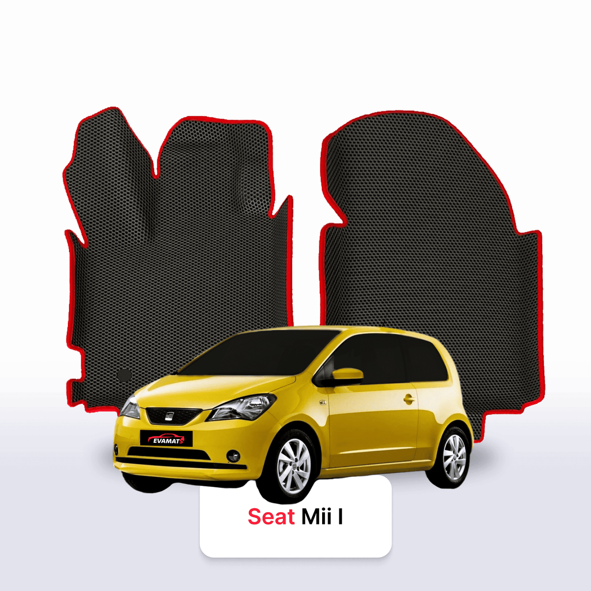 Tappetini 3D EVA per SEAT Mii 1 gen 2011-2019 anni HATCHBACK 3 porte