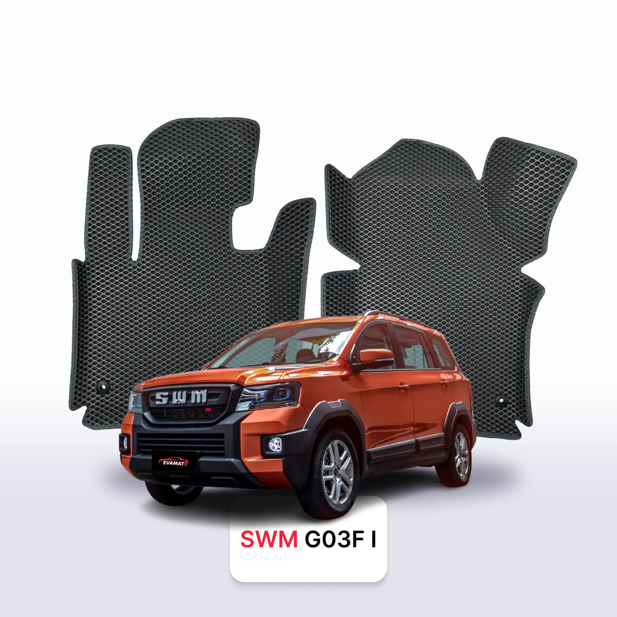 Tappetini 3D EVA per SWM G03F 1 gen 2022-2029 anni SUV