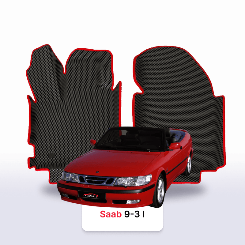 Tappetini 3D EVA per Saab 9-3 1 gen 1998-2002 anni CABRIO