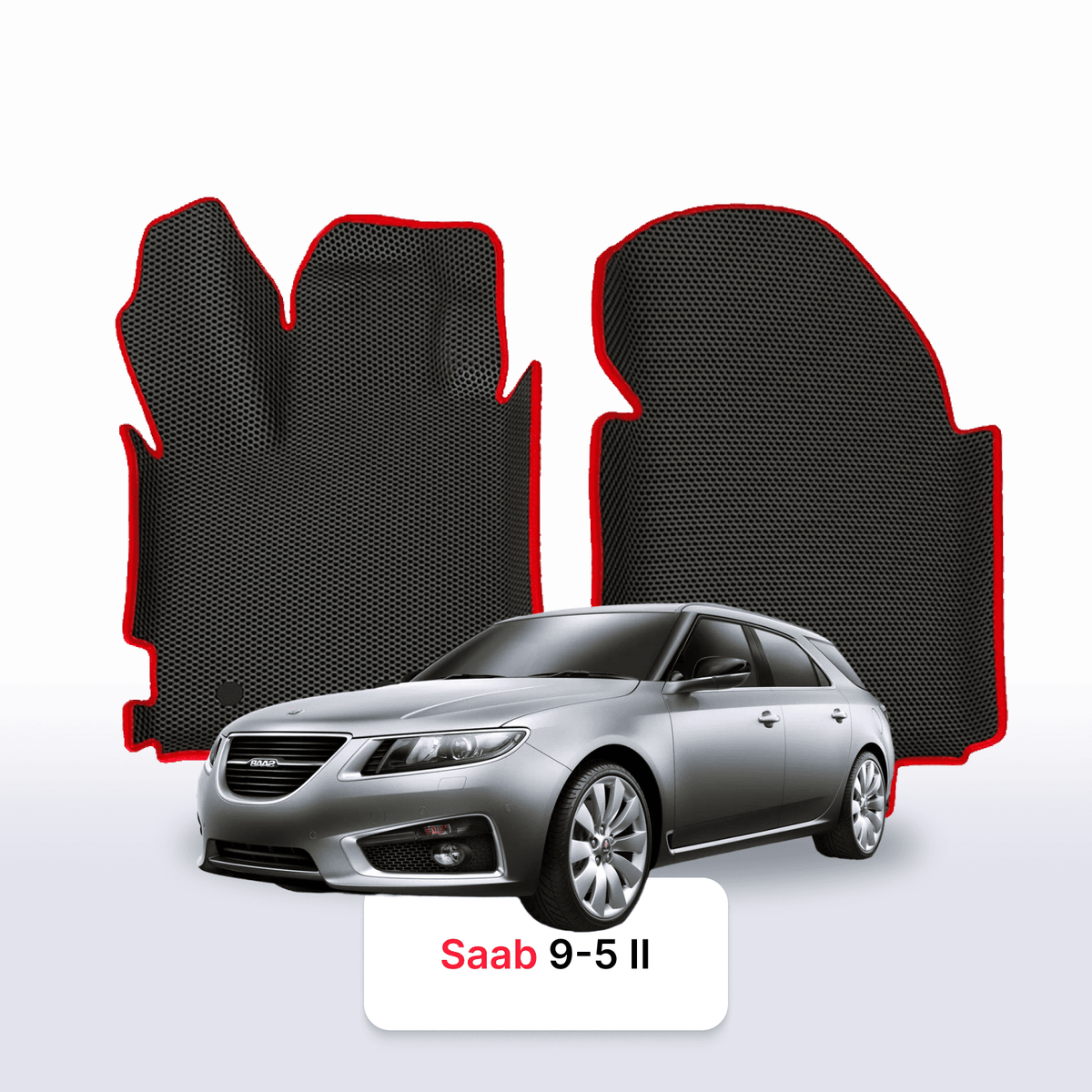 Tappetini 3D EVA per Saab 9-5 2 gen 2010-2012 anni SPORT STATION WAGON