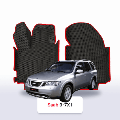 Tappetini 3D EVA per Saab 9-7X 1 gen 2005-2009 anni SUV