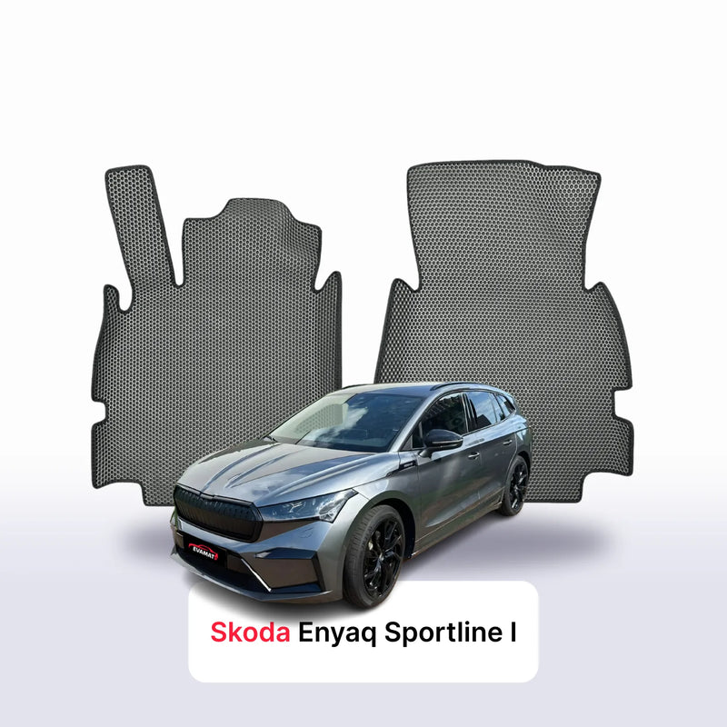 Tappetini 3D EVA per Skoda Enyaq Sportline 1 gen 2020-2027 anni SUV