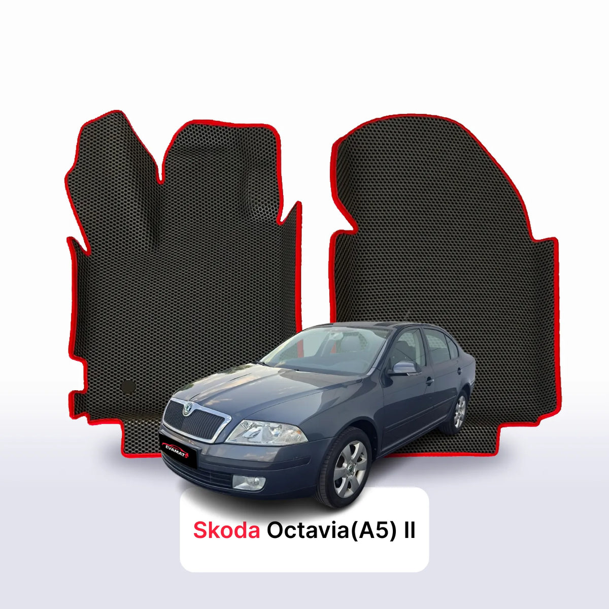 Tappetini 3D EVA per Skoda Octavia(A5) pre-restyling 2 gen 2004-2008 anni LIFTBACK