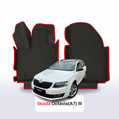 Tappetini 3D EVA per Skoda Octavia(A7) pre-restyling 3 gen 2012-2016 anni STATION WAGON