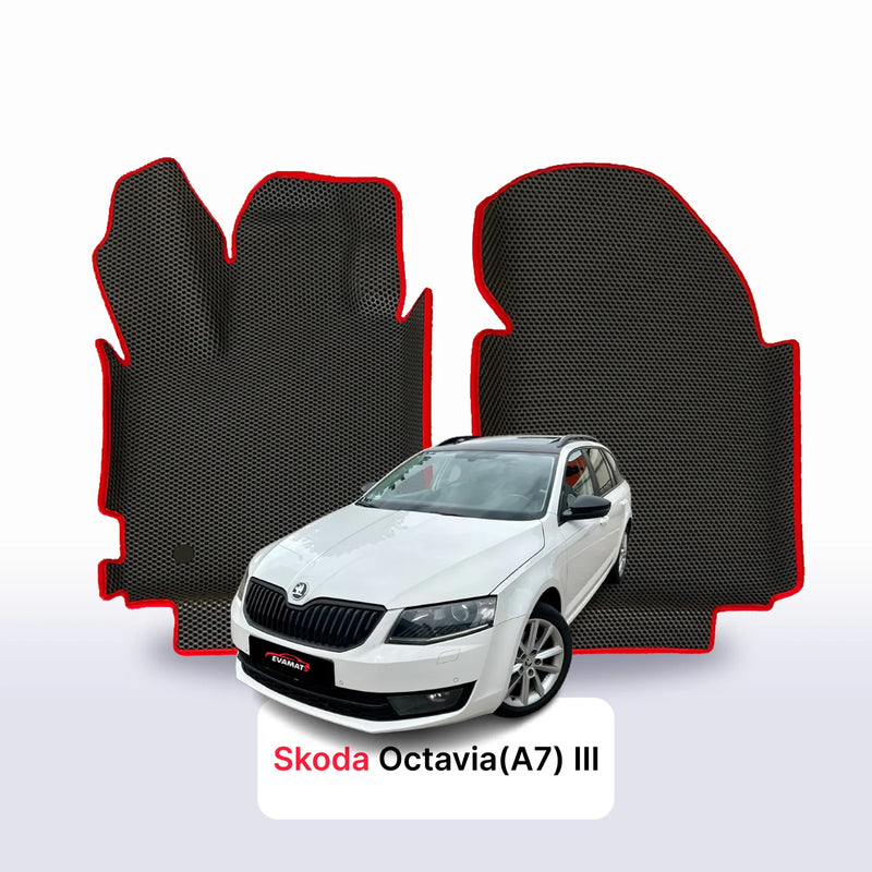 Tappetini 3D EVA per Skoda Octavia(A7) pre-restyling 3 gen 2012-2016 anni STATION WAGON