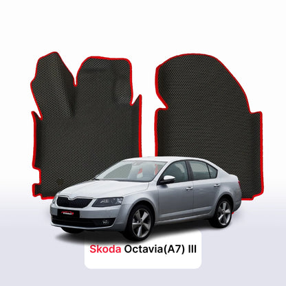Tappetini 3D EVA per Skoda Octavia(A7) pre-restyling 3 gen 2012-2016 anni LIFTBACK