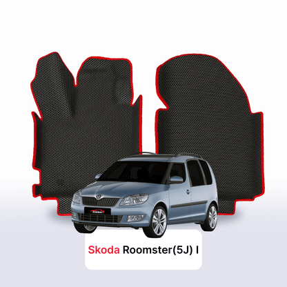 Tappetini 3D EVA per Skoda Roomster(5J) 1 gen 2006-2015 anni MONOVOLUME