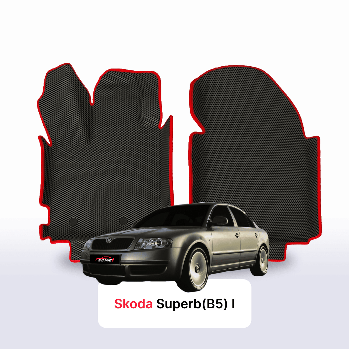 Tappetini 3D EVA per Skoda Superb(B5) 1 gen 2001-2008 anni BERLINA