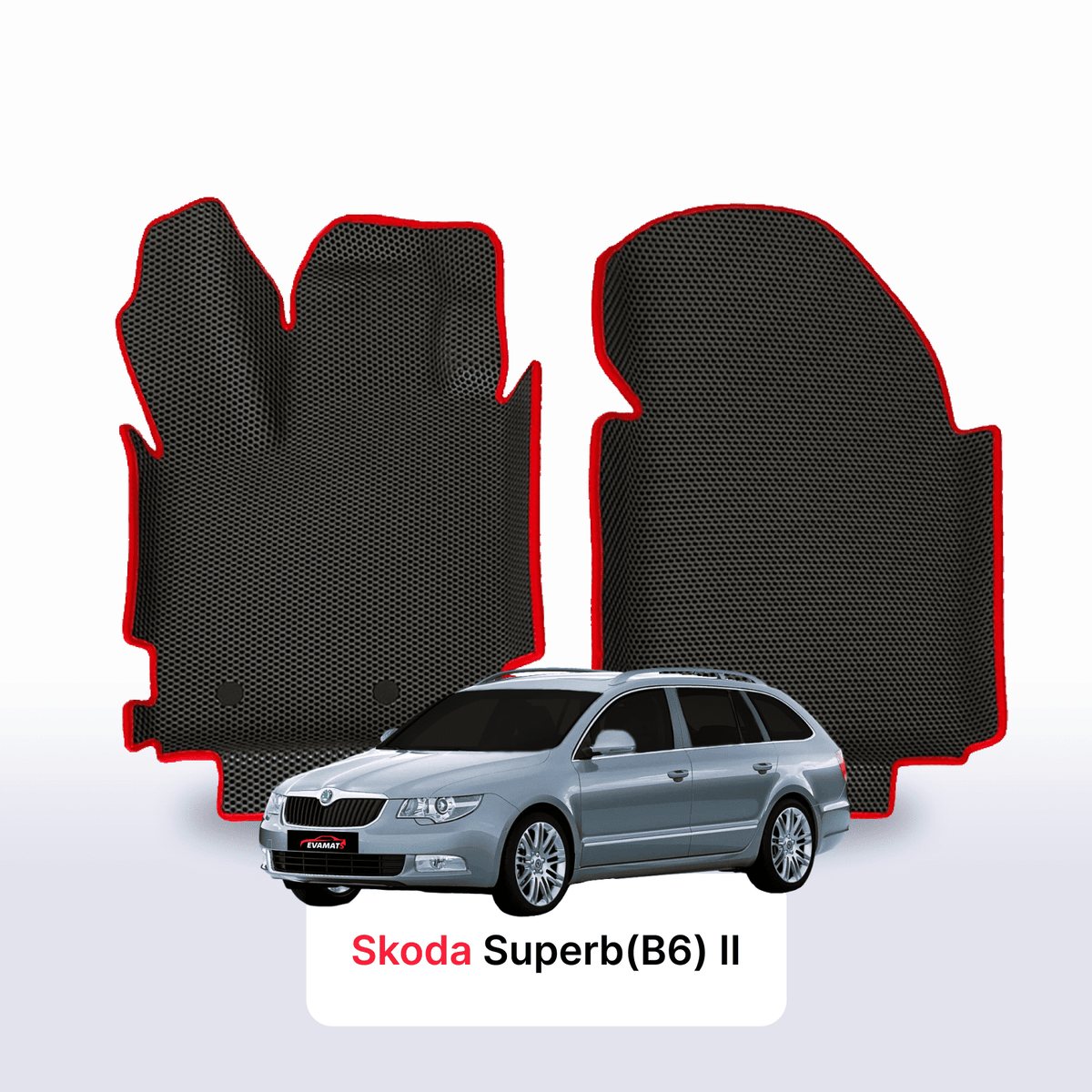 Tappetini 3D EVA per Skoda Superb(B6) 2 gen 2008-2015 anni STATION WAGON