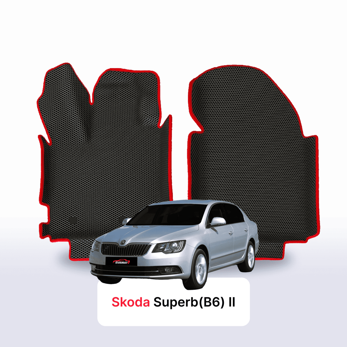 Tappetini 3D EVA per Skoda Superb(B6) 2 gen 2008-2015 anni LIFTBACK