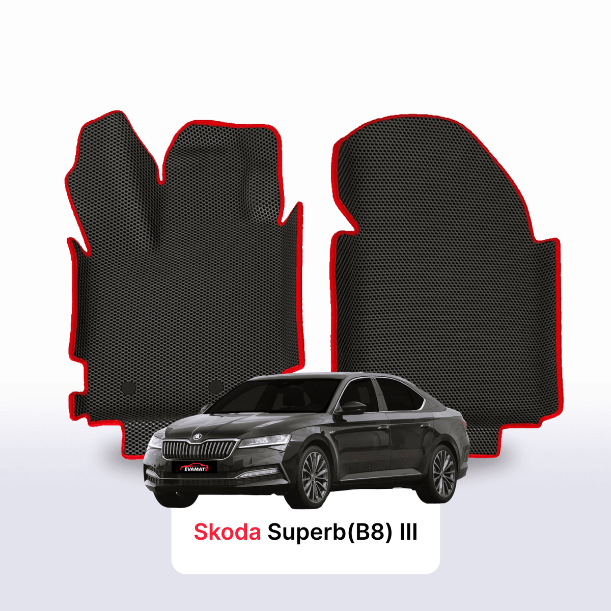 Tappetini 3D EVA per Skoda Superb(B8) 3 gen 2015-2024 anni LIFTBACK