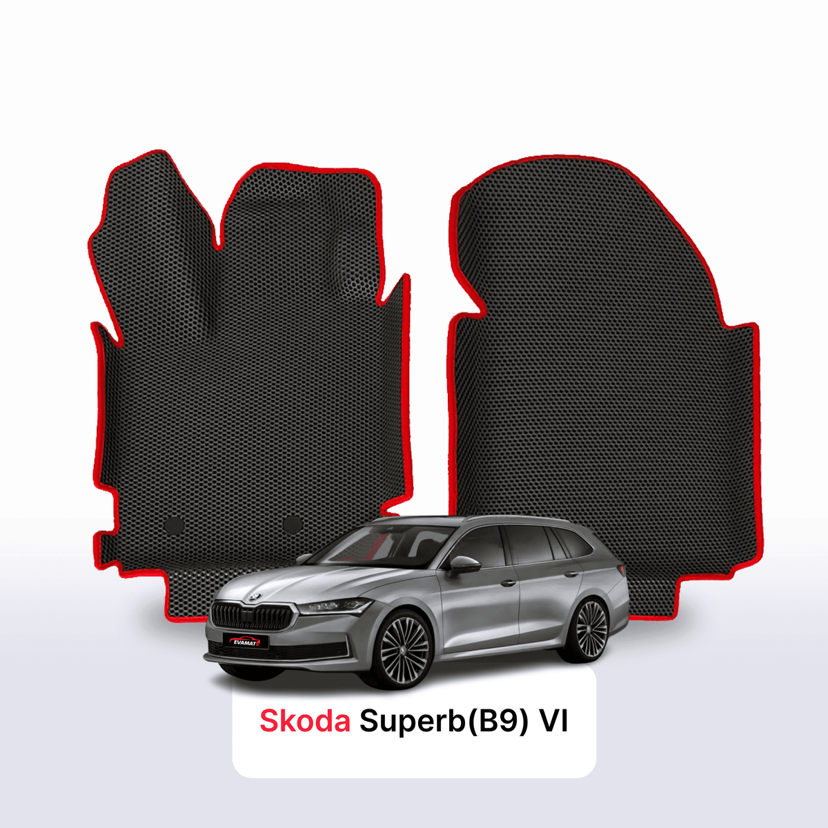 Tappetini 3D EVA per Skoda Superb(B9) 4 gen 2023-2028 anni STATION WAGON