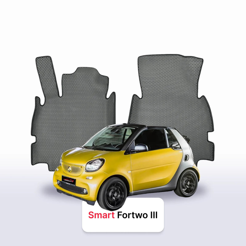Tappetini 3D EVA per Smart Fortwo 3 gen 2014-2024 anni CABRIO