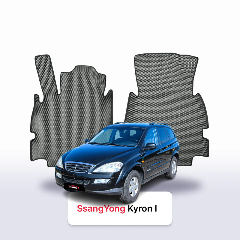 Tappetini 3D EVA per SsangYong Kyron 1 gen 2005-2015 anni SUV 5 porte