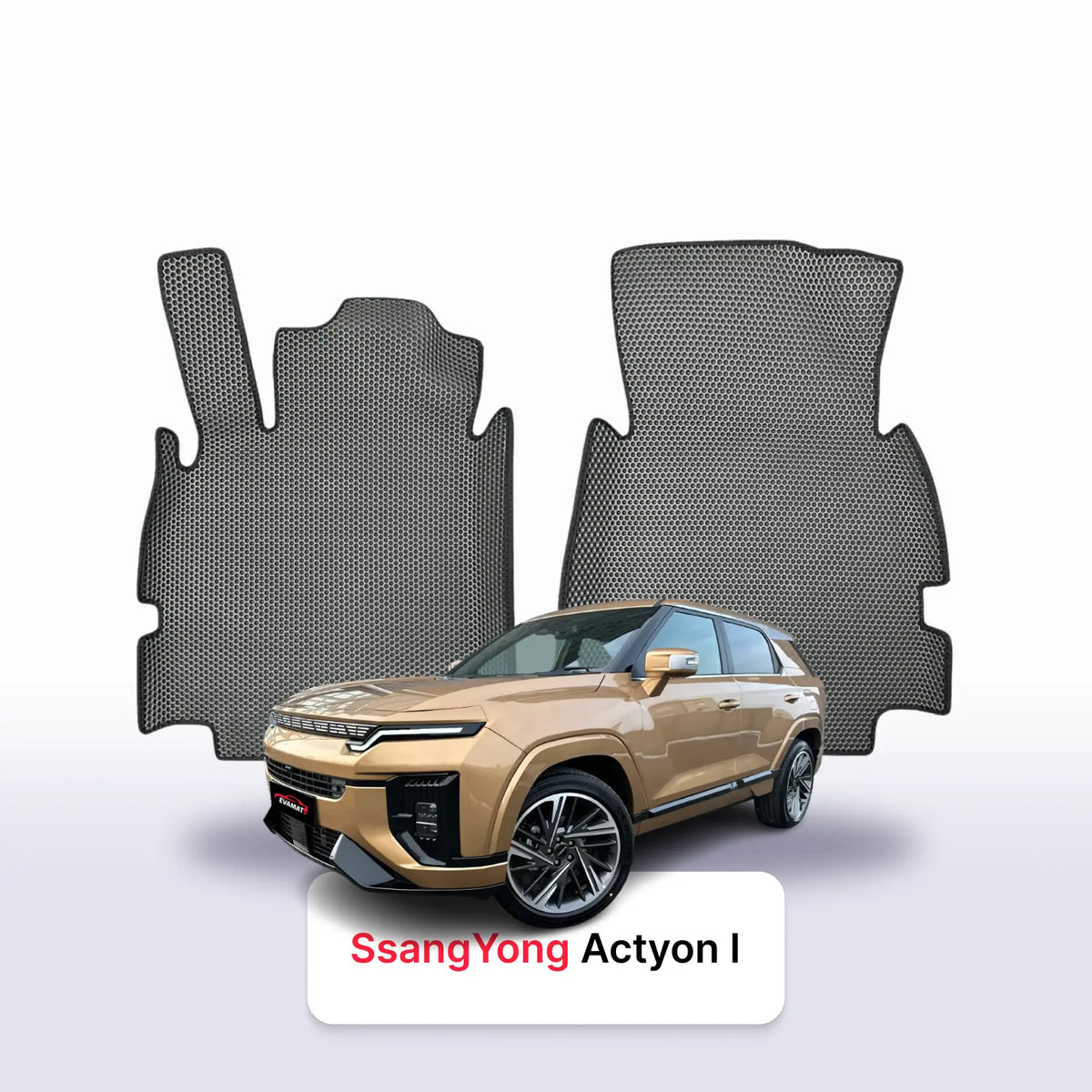 Tappetini 3D EVA per SsangYong Actyon 1 gen 2025-2029 anni SUV 5 porte