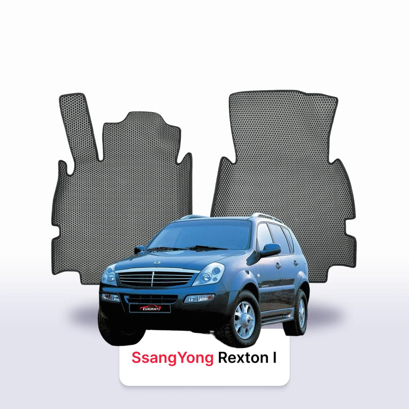 Tappetini 3D EVA per SsangYong Rexton 1 gen 2001-2017 anni SUV 5 porte