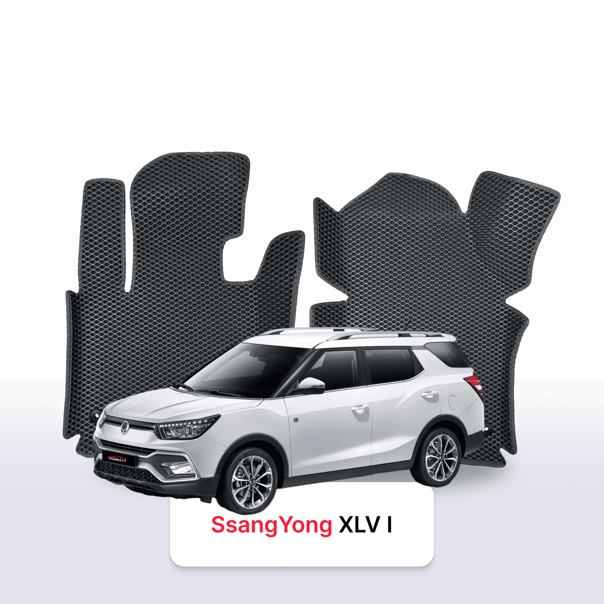Tappetini 3D EVA per SsangYong XLV 1 gen 2016-2028 anni SUV
