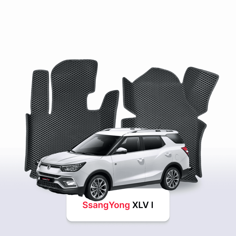 Tappetini 3D EVA per SsangYong XLV 1 gen 2016-2028 anni SUV