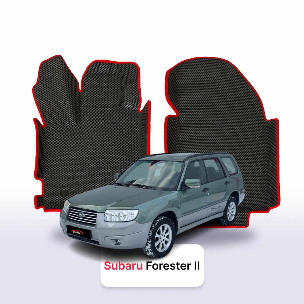 Tappetini 3D EVA per Subaru Forester restyling(SG) 2 gen 2006-2008 anni SUV